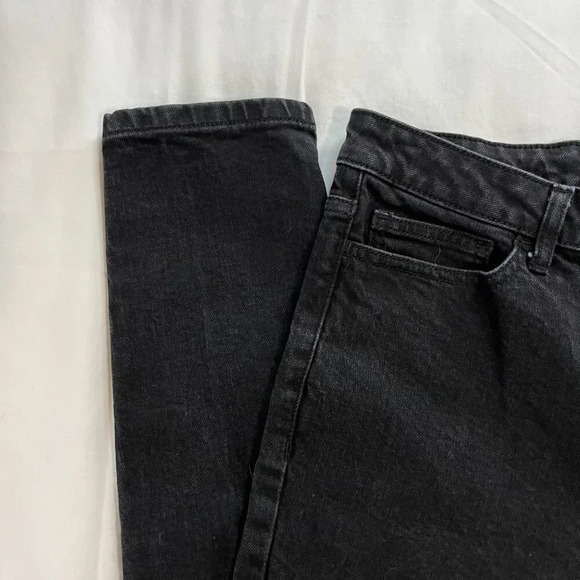 American Apparel Women's The Pencil Jean High Waist Black Denim Jeans | Size 29 - Picture 2 of 7